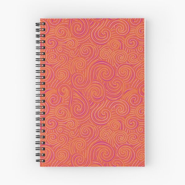 Item preview, NO AI ! Orange Red Wild Water Waves designed and sold by ManonElmendorp.