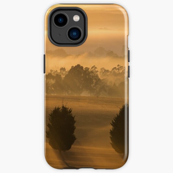 Misty Tree Sunrise iPhone Tough Case