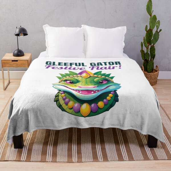 Item preview, Gleeful Gator, Festive Flair!, Mardi Gras Gifts designed and sold by DADA635.