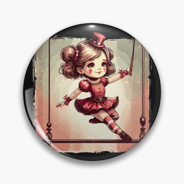 Item preview, Circus girl give show on flying trapeze designed and sold by TomFrontierArt.