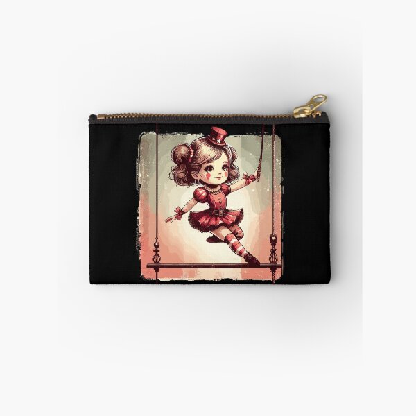 Item preview, Circus girl give show on flying trapeze designed and sold by TomFrontierArt.