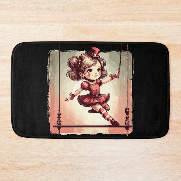 Item preview, Circus girl give show on flying trapeze designed and sold by TomFrontierArt.