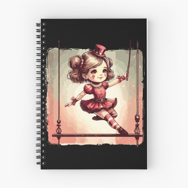 Item preview, Circus girl give show on flying trapeze designed and sold by TomFrontierArt.
