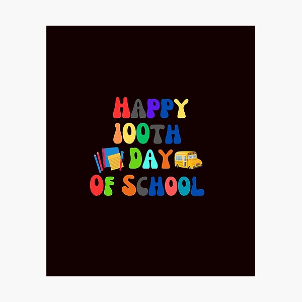 Item preview, Happy 100th Day Of School Teacher Kids  100 Days T-Shirt Essential T-Shirt designed and sold by scofield97.