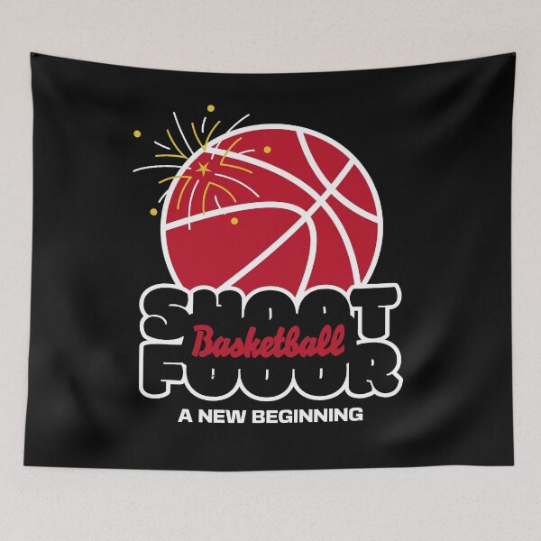 Item preview, Shoot For A New Beginning Basketball designed and sold by sinavistas.