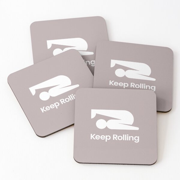 Item preview, Yoga - Keep Rolling designed and sold by retropetrol.