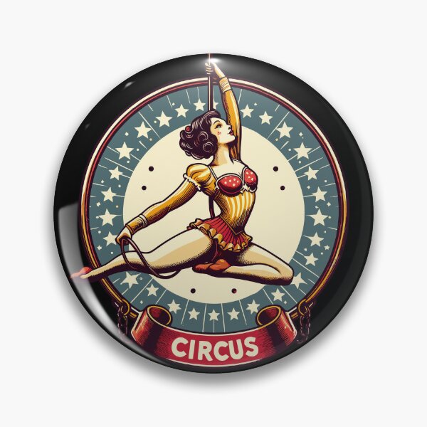 Item preview, Circus girl give show on flying trapeze designed and sold by TomFrontierArt.