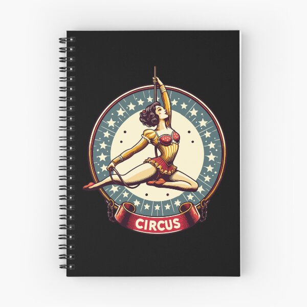 Item preview, Circus girl give show on flying trapeze designed and sold by TomFrontierArt.