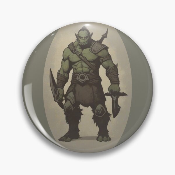 Item preview, Orc Warrior designed and sold by ArtCraftLab.