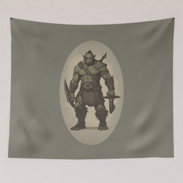 Item preview, Orc Warrior designed and sold by ArtCraftLab.