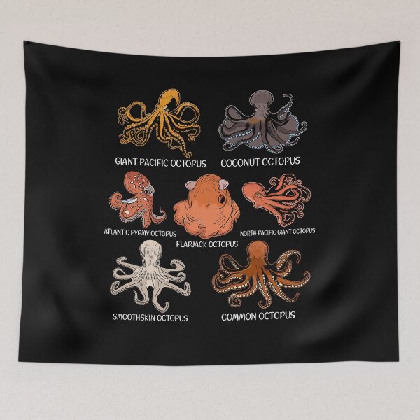 Item preview, Octopus Species Kids Unterwater Kraken Squid Octopus designed and sold by DSWShirts.