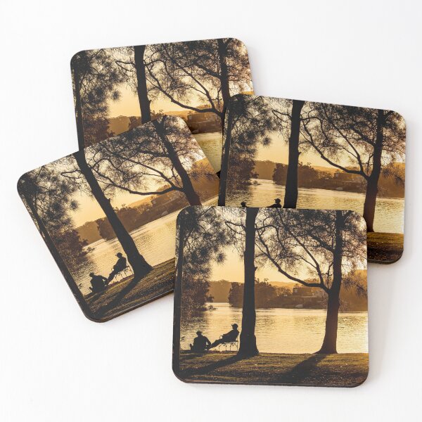 Item preview, Sunset at Narrabeen Lagoon - sunset photography designed and sold by Tara Smithson.
