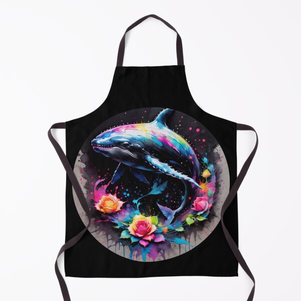Item preview, Whale Paint Splash Artwork designed and sold by BotunPeony.