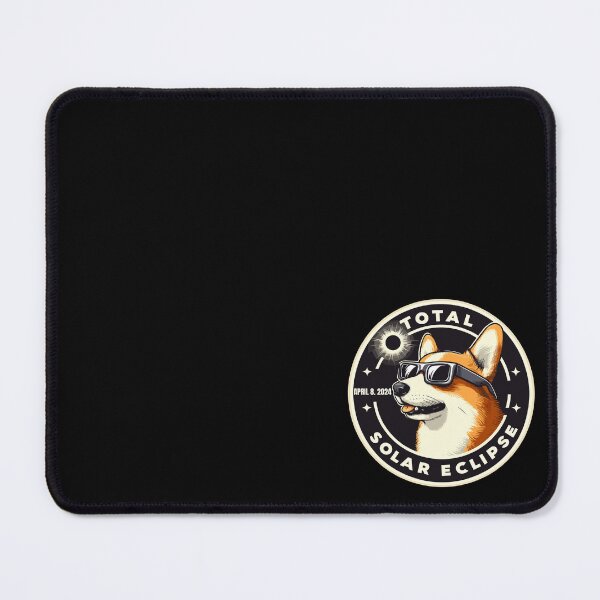 Item preview, Funny Corgi Total solar eclipse 2024 designed and sold by TomFrontierArt.