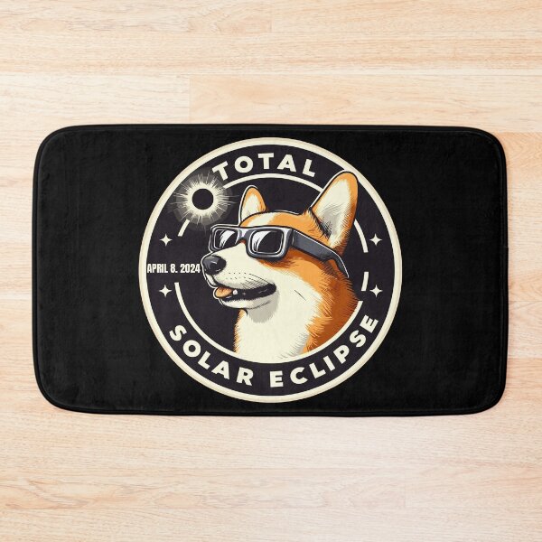 Item preview, Funny Corgi Total solar eclipse 2024 designed and sold by TomFrontierArt.