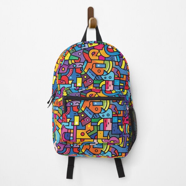 Item preview, Vibrant Abstract Patterns in Doodle Form designed and sold by ColorConsole.
