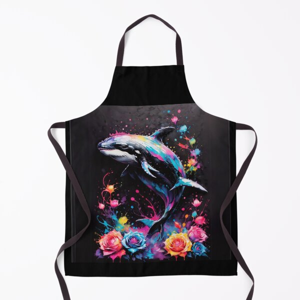 Item preview, Whale Paint Splash Artwork designed and sold by BotunPeony.