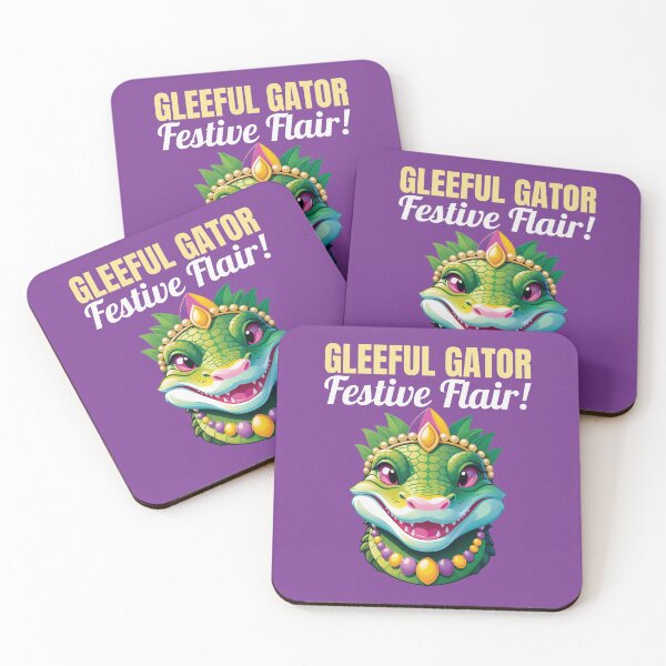 Item preview, Gleeful Gator, Festive Flair! designed and sold by DADA635.