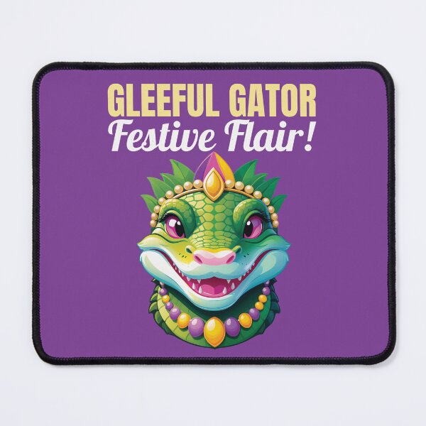Item preview, Gleeful Gator, Festive Flair! designed and sold by DADA635.