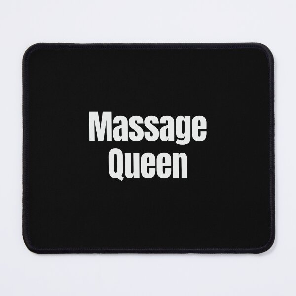 Item preview, Funny massage queen black and white designed and sold by Tooshe.