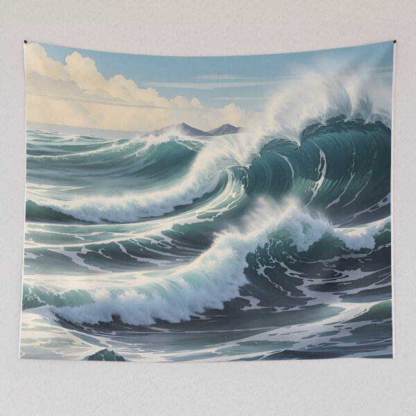 Item preview, A large wave in the ocean designed and sold by johndesign88.