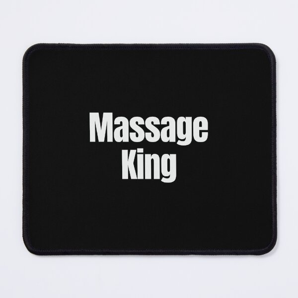 Item preview, Funny massage king black and white designed and sold by Tooshe.