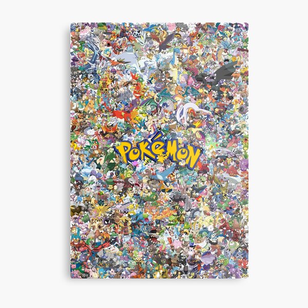 Catch them all Metal Print