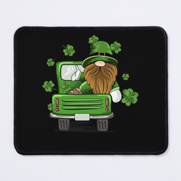 Item preview, Happy St Patrick's Day Shamrock Gnome Truck designed and sold by swedtees.