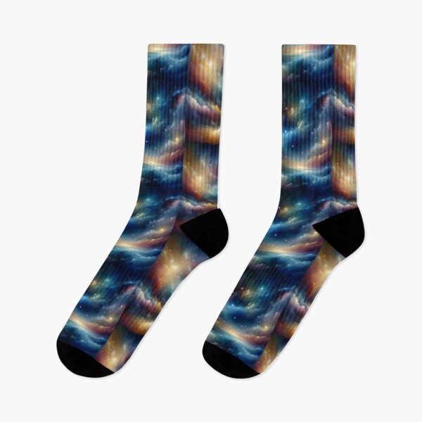 Item preview, Cosmic Embrace: Ethereal Stardust Caress in Surreal Hues designed and sold by ElLocoMus.