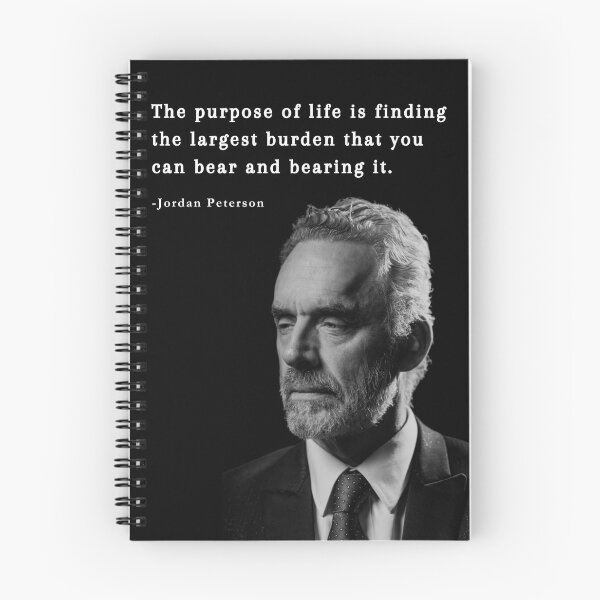 Item preview, Jordan Peterson Motivational Life Suffering Quote Portrait designed and sold by SuccessInsanity.
