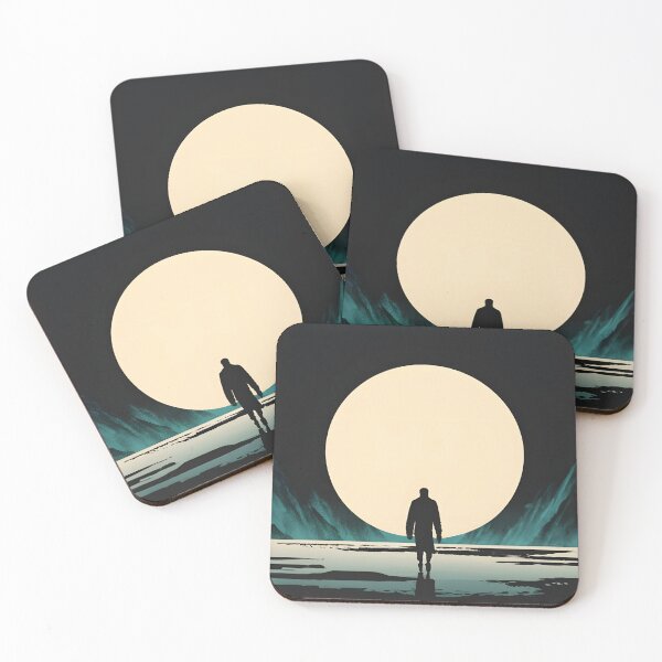 Item preview, Of personal isolation in a digital noir style designed and sold by MalakShams.