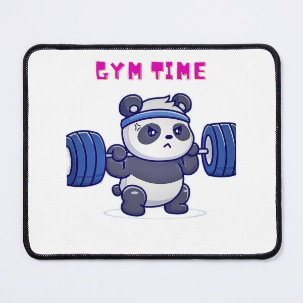 Item preview, panda gym time designed and sold by patryklondon.