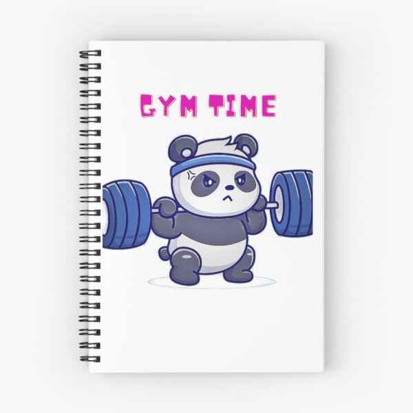 Item preview, panda gym time designed and sold by patryklondon.