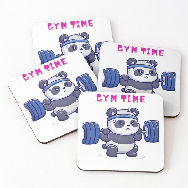 Item preview, panda gym time designed and sold by patryklondon.