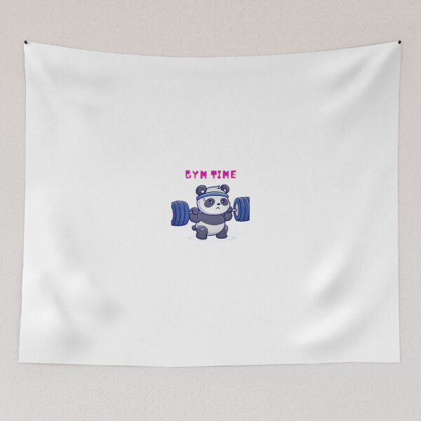 Item preview, panda gym time designed and sold by patryklondon.