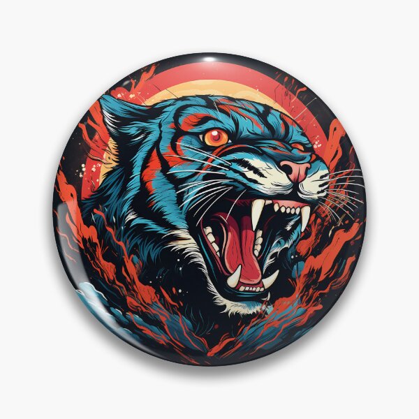 Item preview, “Fierce Feline” designed and sold by Art-Vortex-fr.