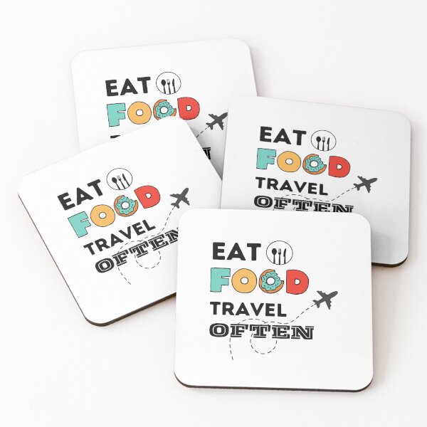 Item preview, Eat Food Travel Often designed and sold by StarArtsStudio.