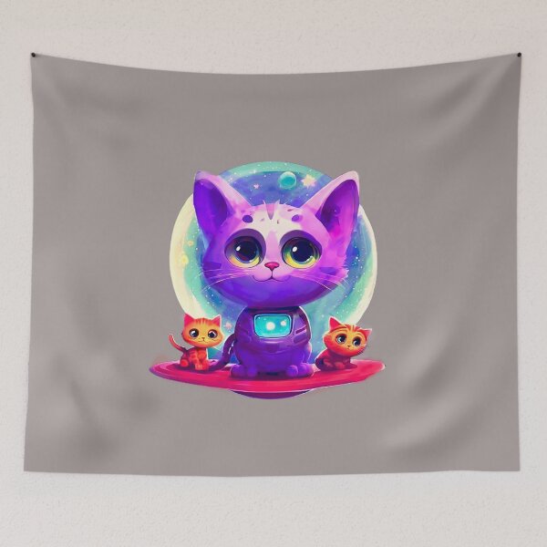 Item preview, adorable space cats designed and sold by veroniss.