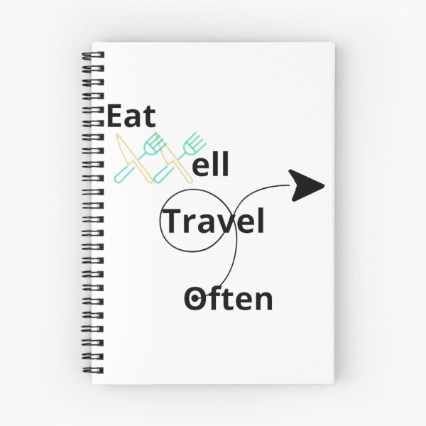 Item preview, Eat Well Travel Often designed and sold by OS-Afolky.