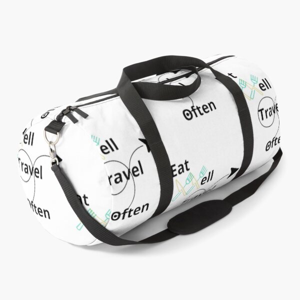 Item preview, Eat Well Travel Often designed and sold by OS-Afolky.