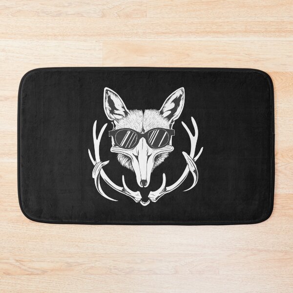 Item preview, Fox Skull with Antlers designed and sold by Verycutethings.