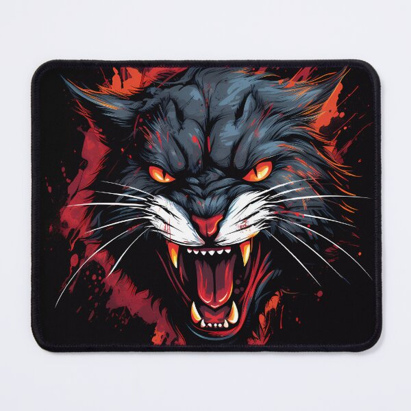 Item preview, “Fierce Feline” designed and sold by Art-Vortex-fr.