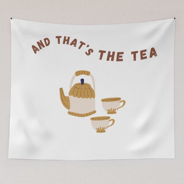 Item preview, And Thats The Tea designed and sold by MarElfArtelier.