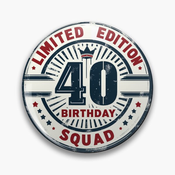 Item preview, Limited Edition 40th Birthday Vintage designed and sold by TomFrontierArt.