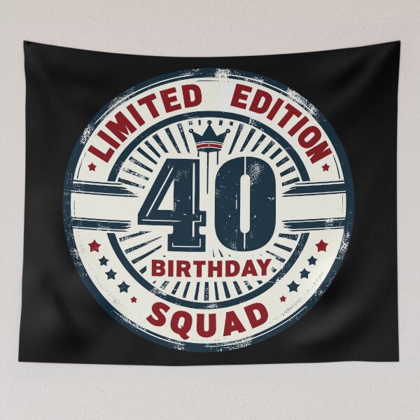 Item preview, Limited Edition 40th Birthday Vintage designed and sold by TomFrontierArt.