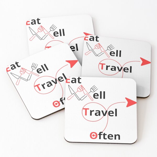 Item preview, Eat Well Travel Often designed and sold by OS-Afolky.