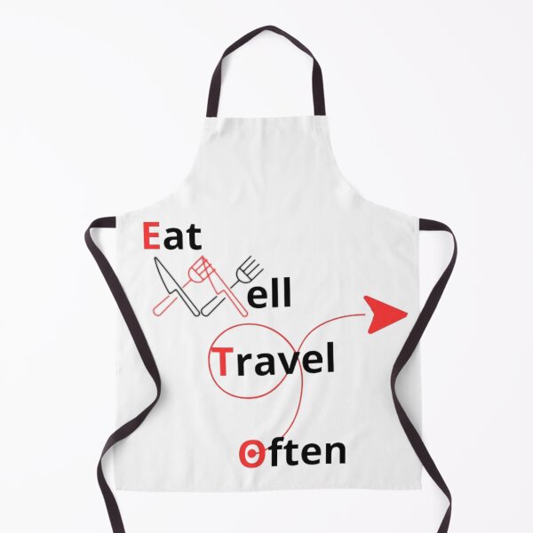 Item preview, Eat Well Travel Often designed and sold by OS-Afolky.