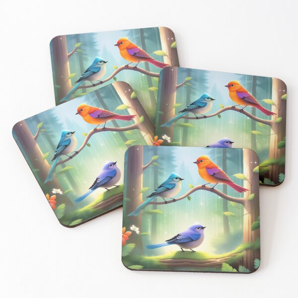 Item preview, Birds in a Forest 3 designed and sold by PanoramicVistas.
