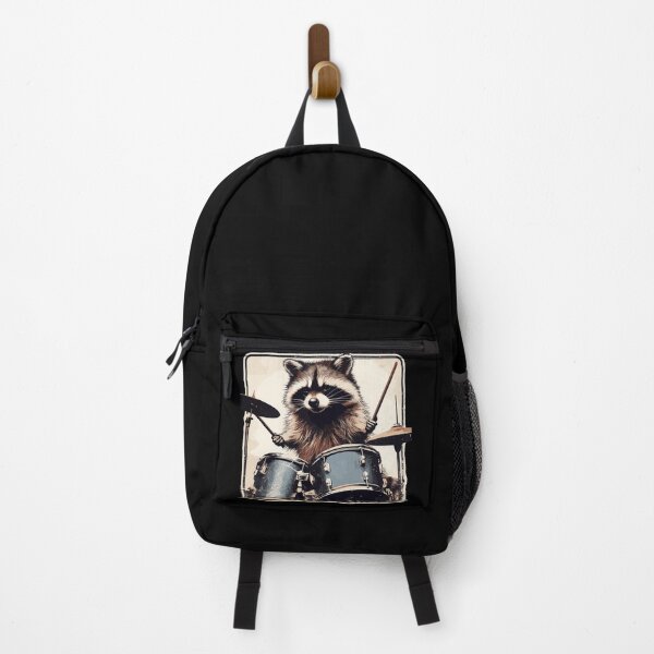 Item preview, Raccoon drummer designed and sold by TomFrontierArt.