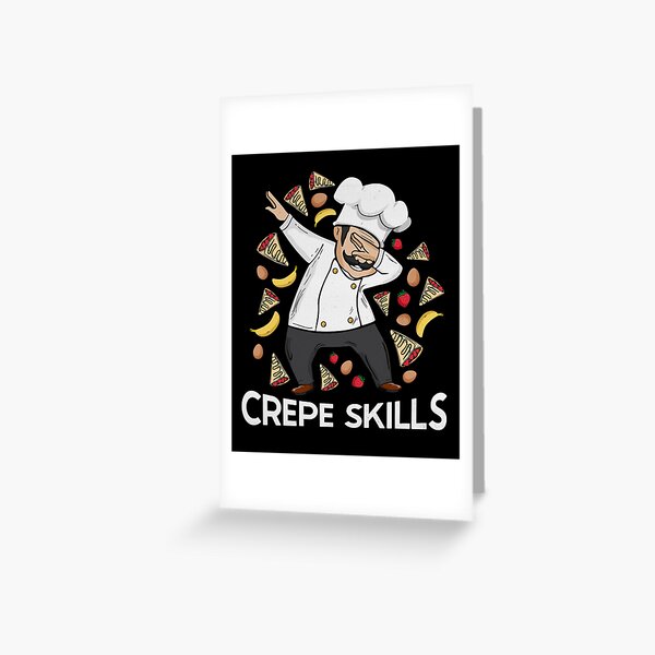 Vista previa del artículo con la obra «Crepe Chef Crepes Lover Gift Hombres Crepe», diseñado y vendido por DSWShirts.